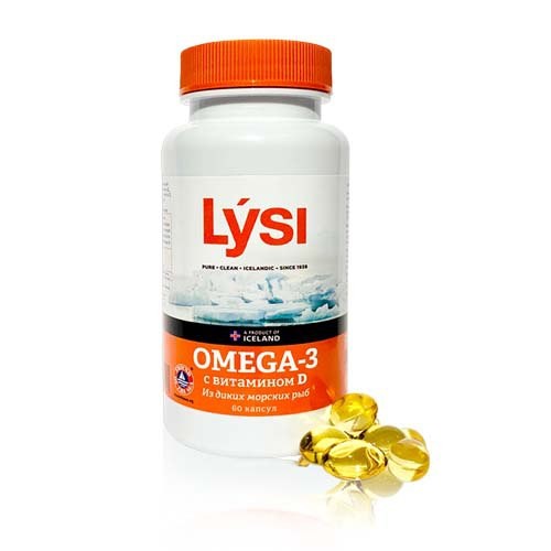 LYSI (ЛИСИ) OMEGA-3 с витамином D