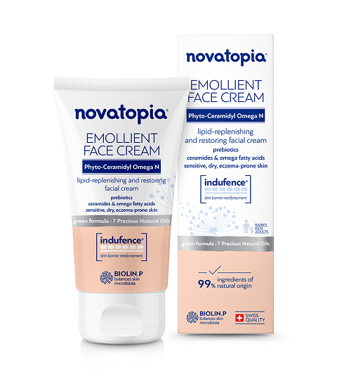 Novatopia Эмолентный крем для лица, 50 мл