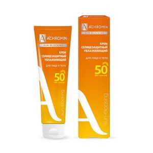 Ахромин крем солнцезащитный Экстра-защита для лица и тела SPF 50, 100 мл